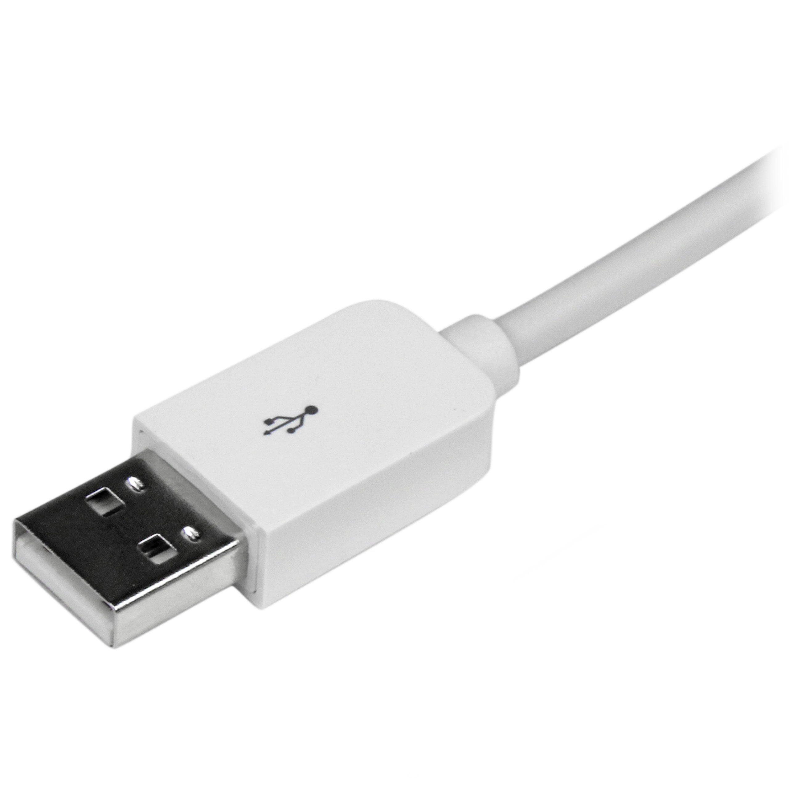 10 ft White 8-pin Lightning to USB Cable