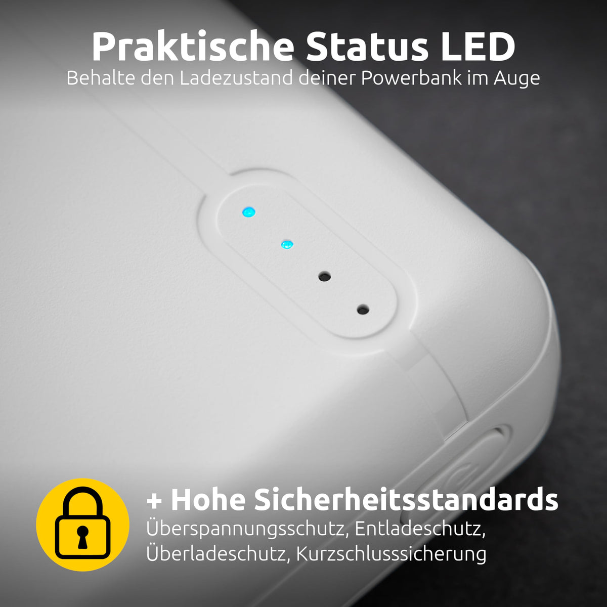 INTENSO PowerBank XS10000 USB / Type-C -10000 mAh blanc