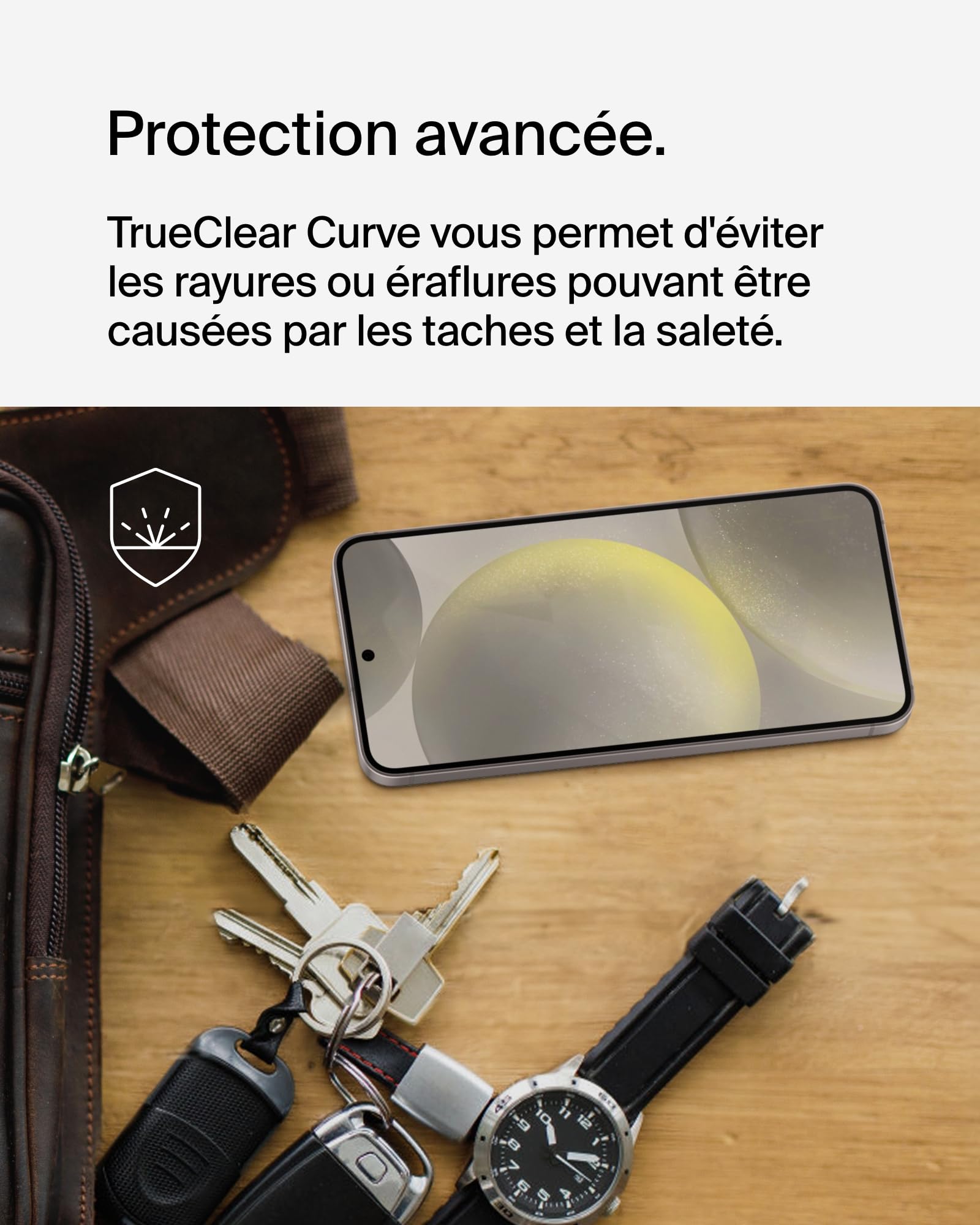 BELKIN TrueClear Curve Screen Protector - Samsung S24