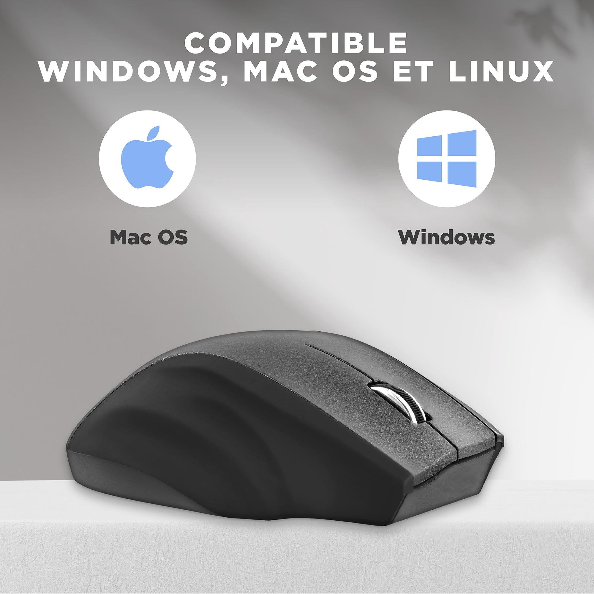 TNB ERGO Line Ergonomic Wireless Mouse Optimized Design For Comfortable Use