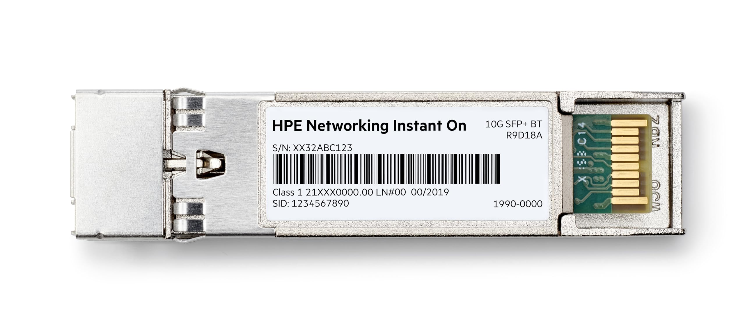 HPE Networking Instant On Module transmetteur transceiver SFP+ 10GbE 10GBase SR LC multi mode jusquà 300 m