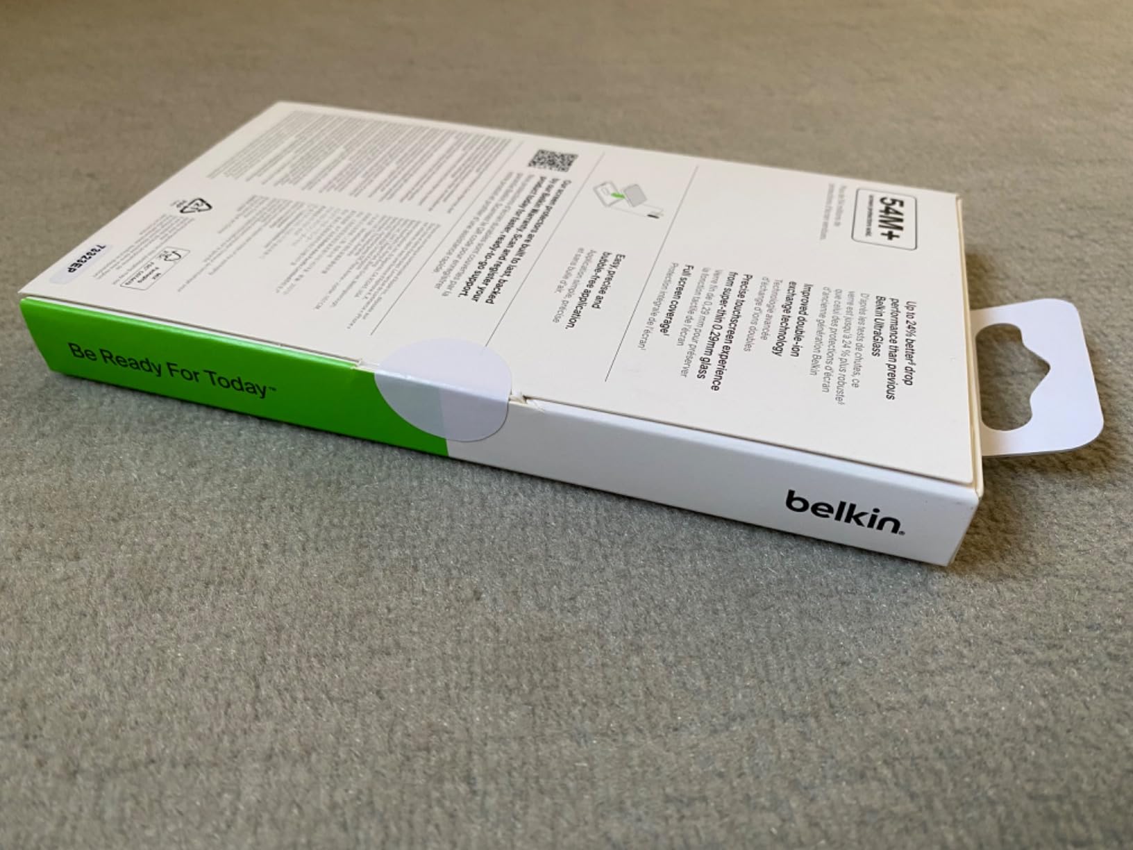 BELKIN ScreenForce Pro TemperedGlass Privacy AM Screen Protection for iPhone 15 Plus/14 Pro Max