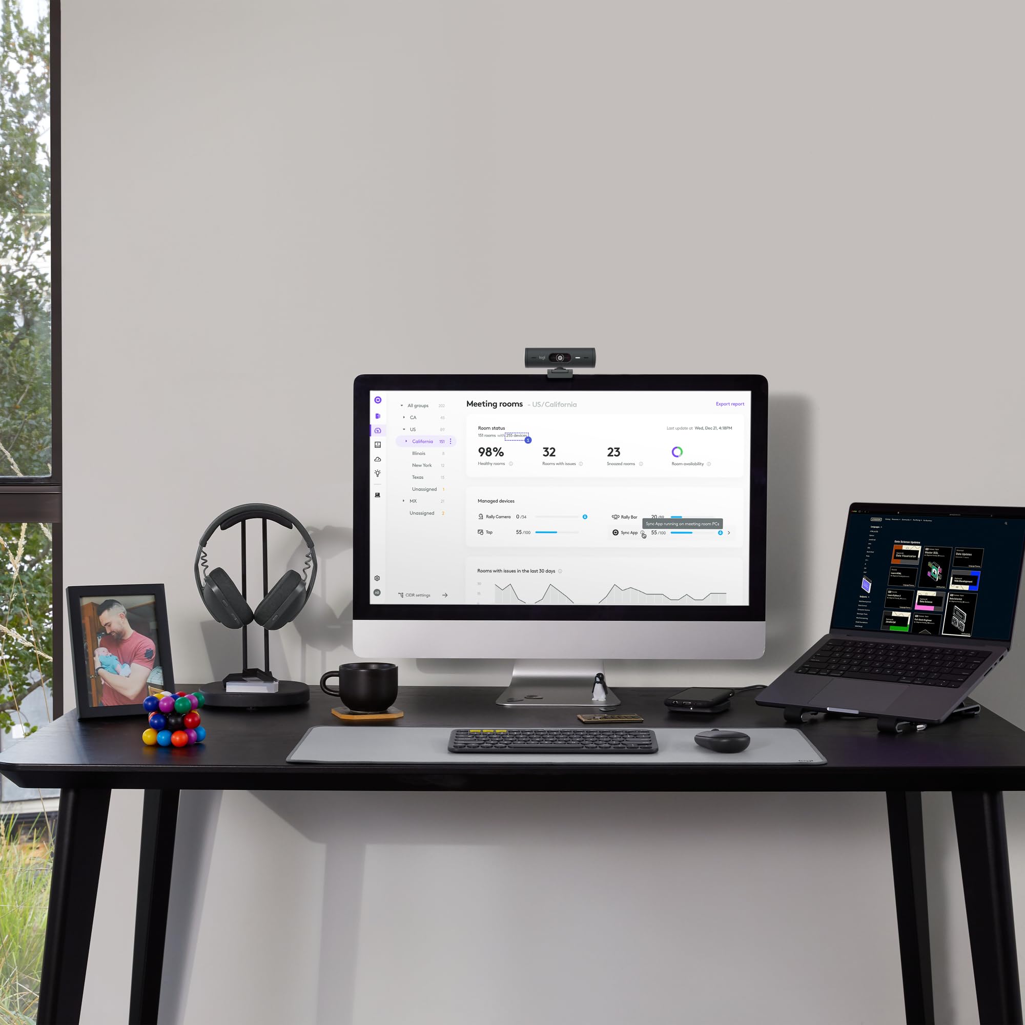 Logitech Brio 500 - GRAPHITE - EMEA28