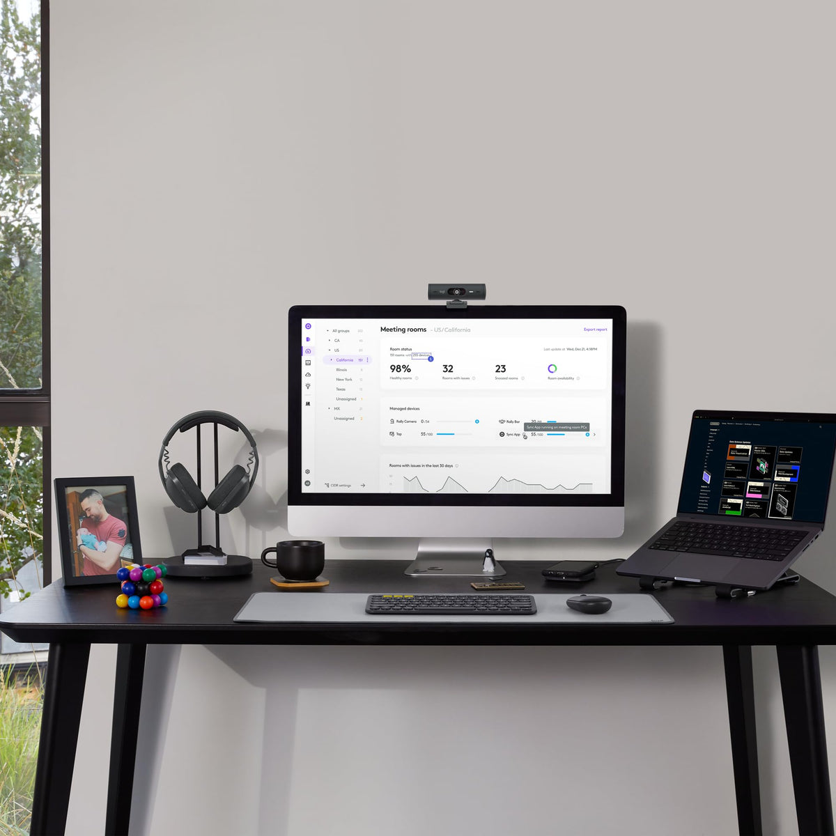 Logitech Brio 500 - GRAPHITE - EMEA28