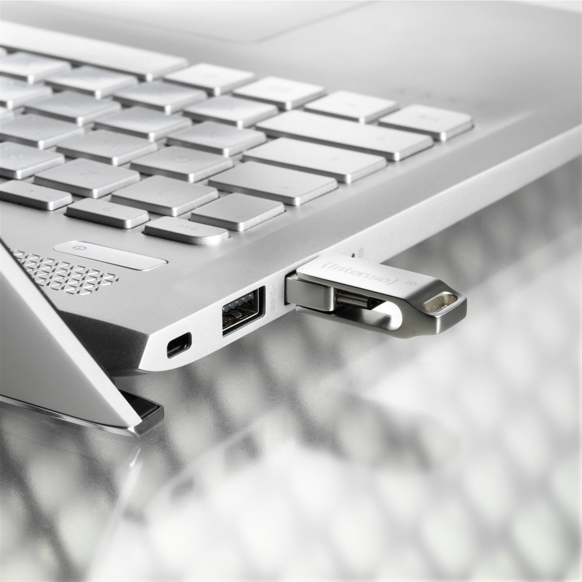 INTENSO Clé USB 3.0/USB 3.1 Type C cMobile Line - 64 Go
