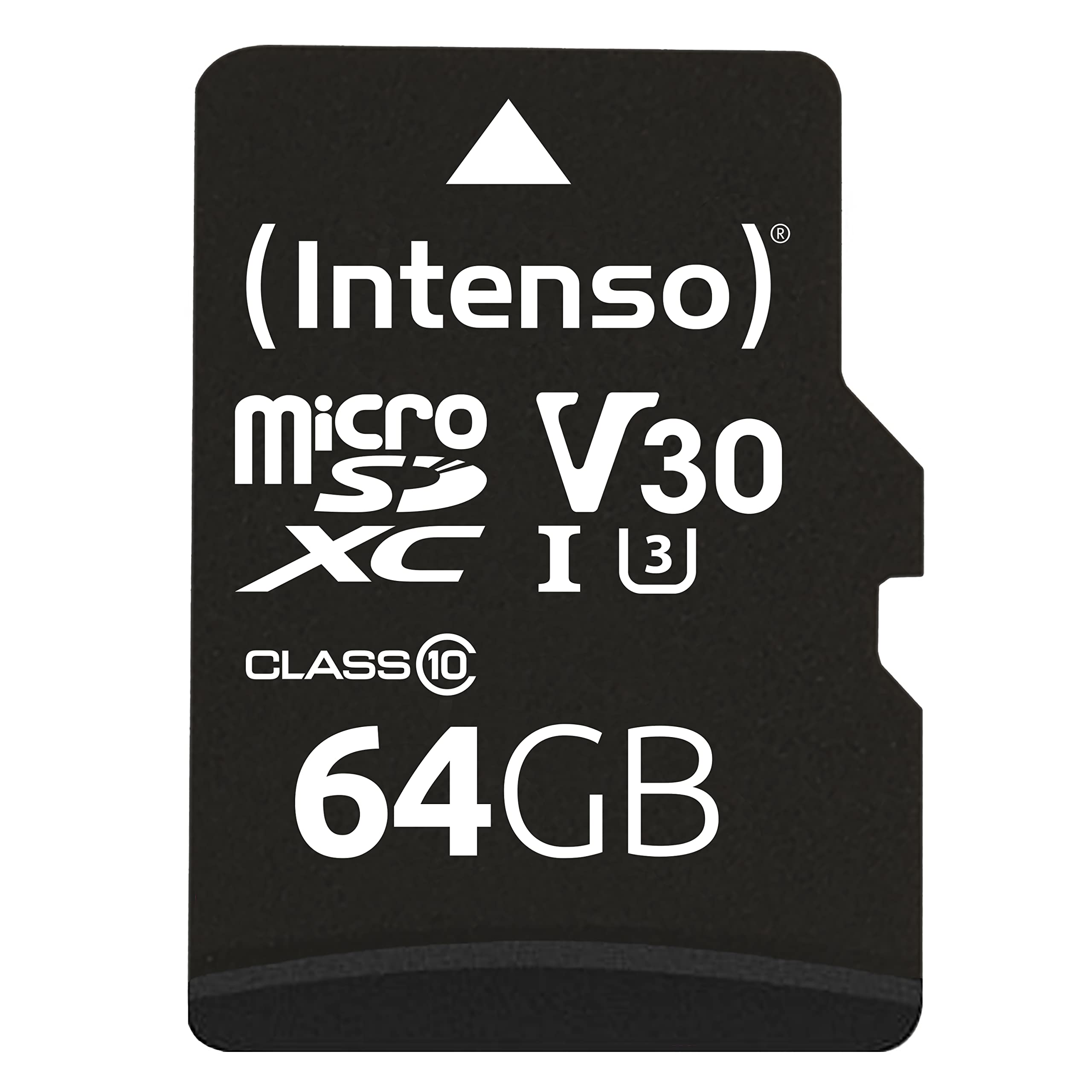 INTENSO Carte MicroSDXC UHS-I Professional Class 10 - 64 Go