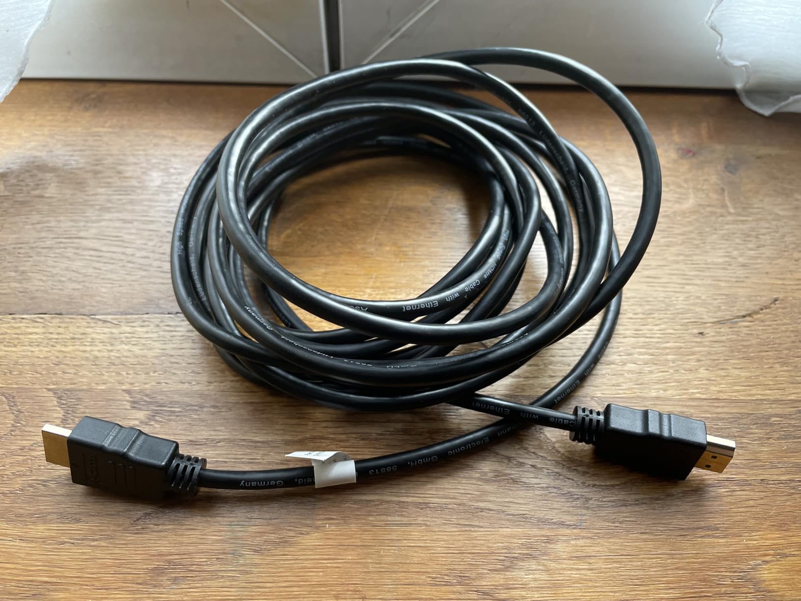 Digitus AK-330114-020-S Câble HDMI Haute Vitesse avec Ethernet 2m Noir