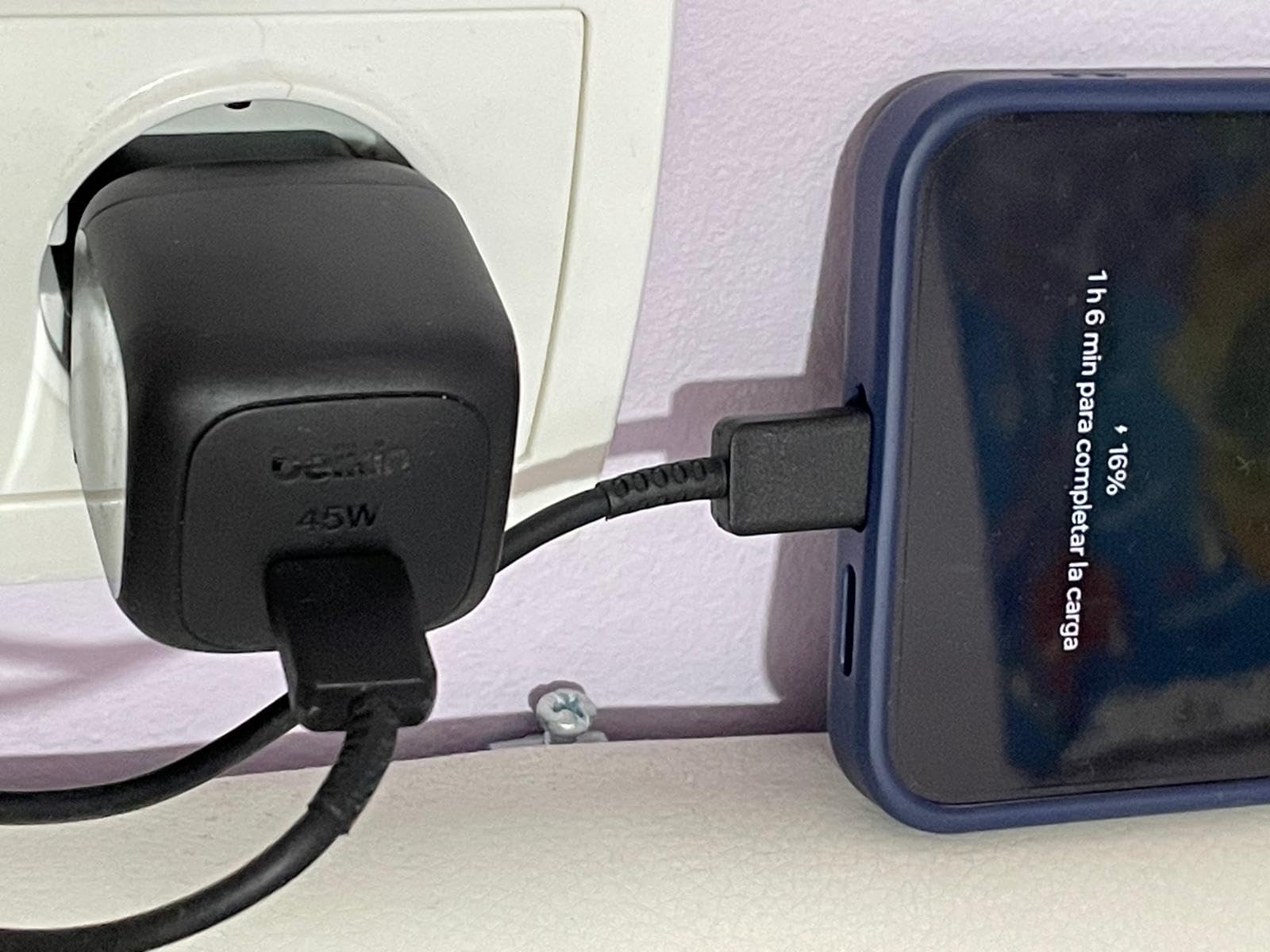 BELKIN 45W USB PD Wall Charger with PPS WHT