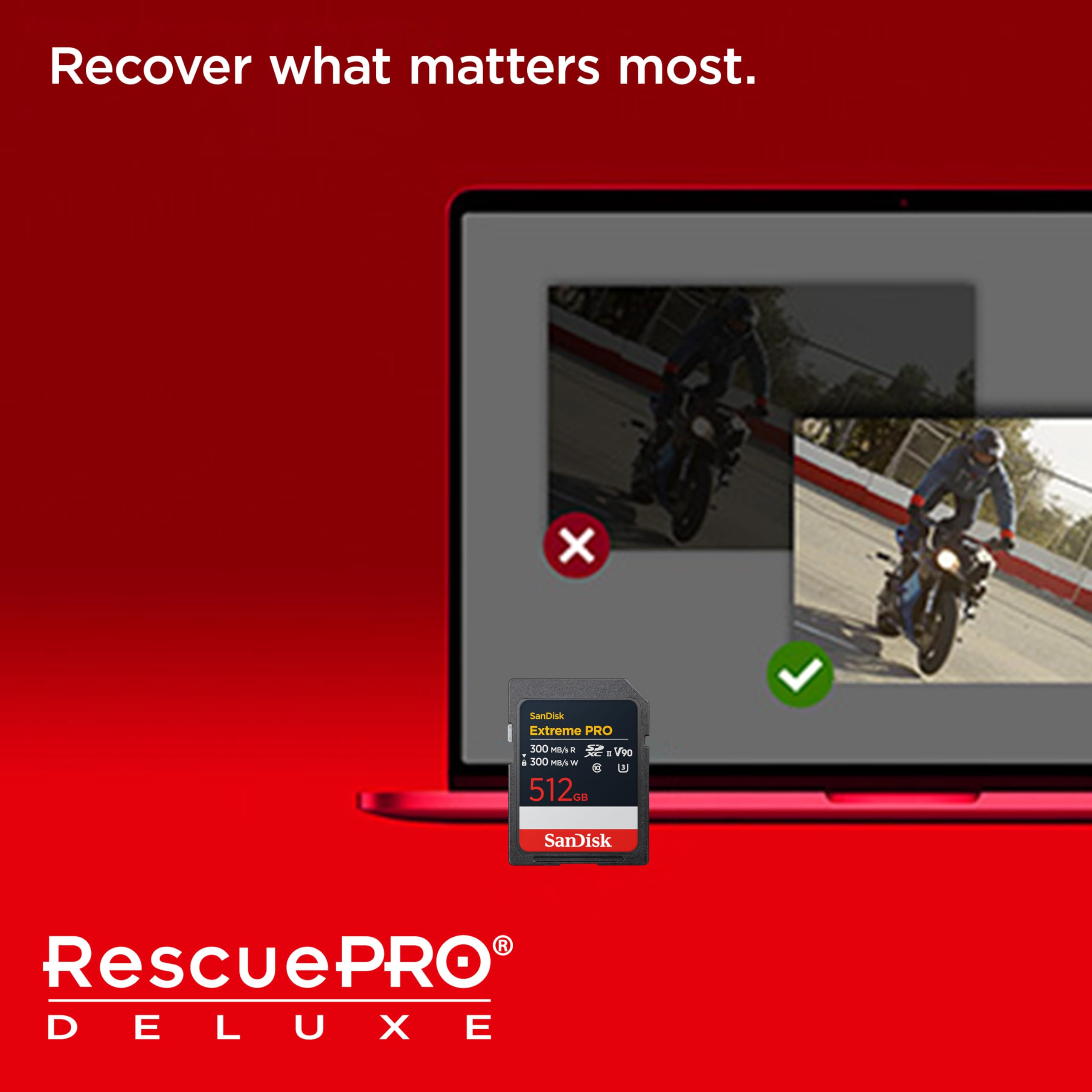 Extreme PRO 64GB V90 SDXC UHS-II 300MBs