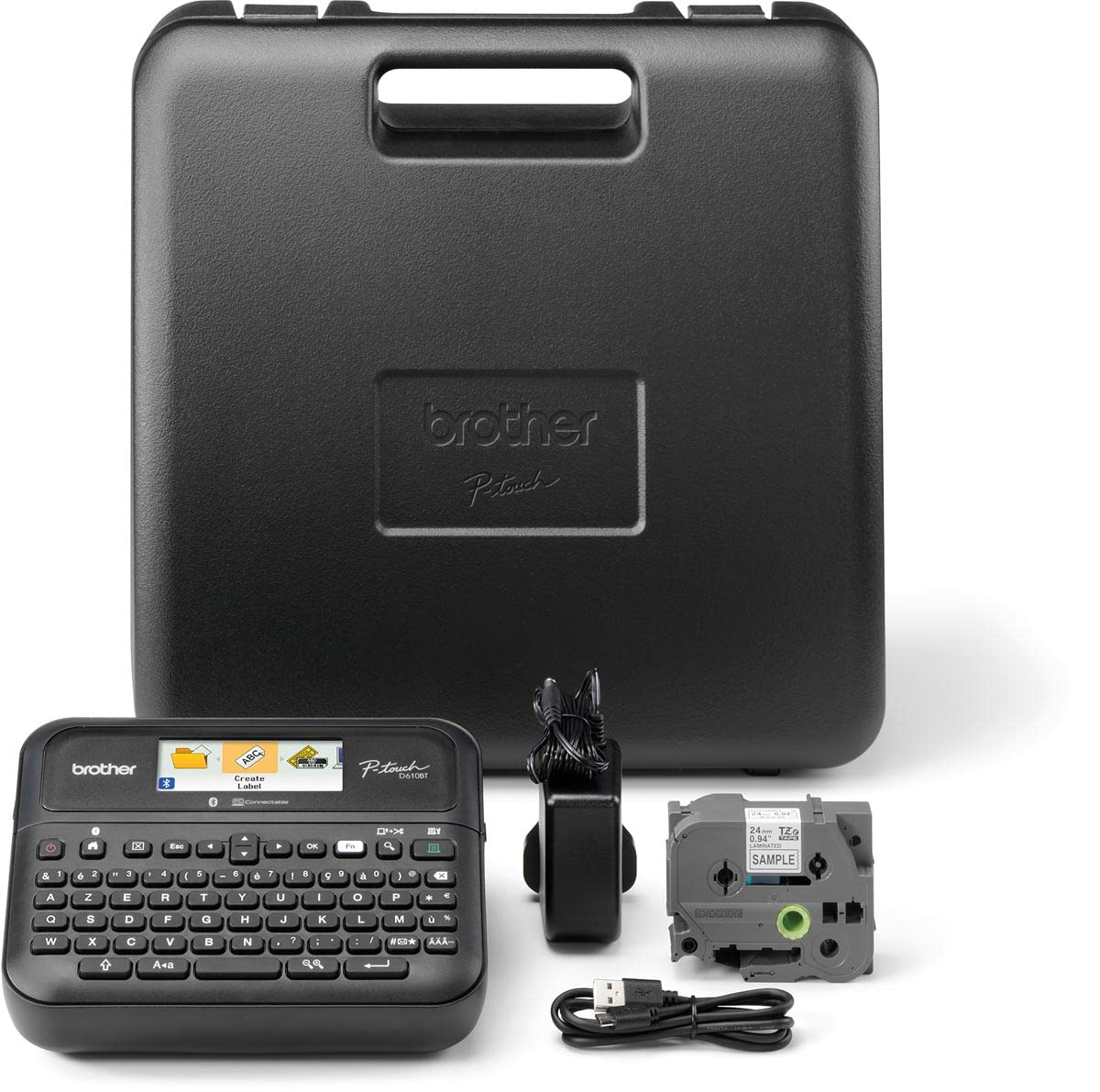 BROTHER PT-D610BTVP Business Professional Connected Label Maker 24mm with case