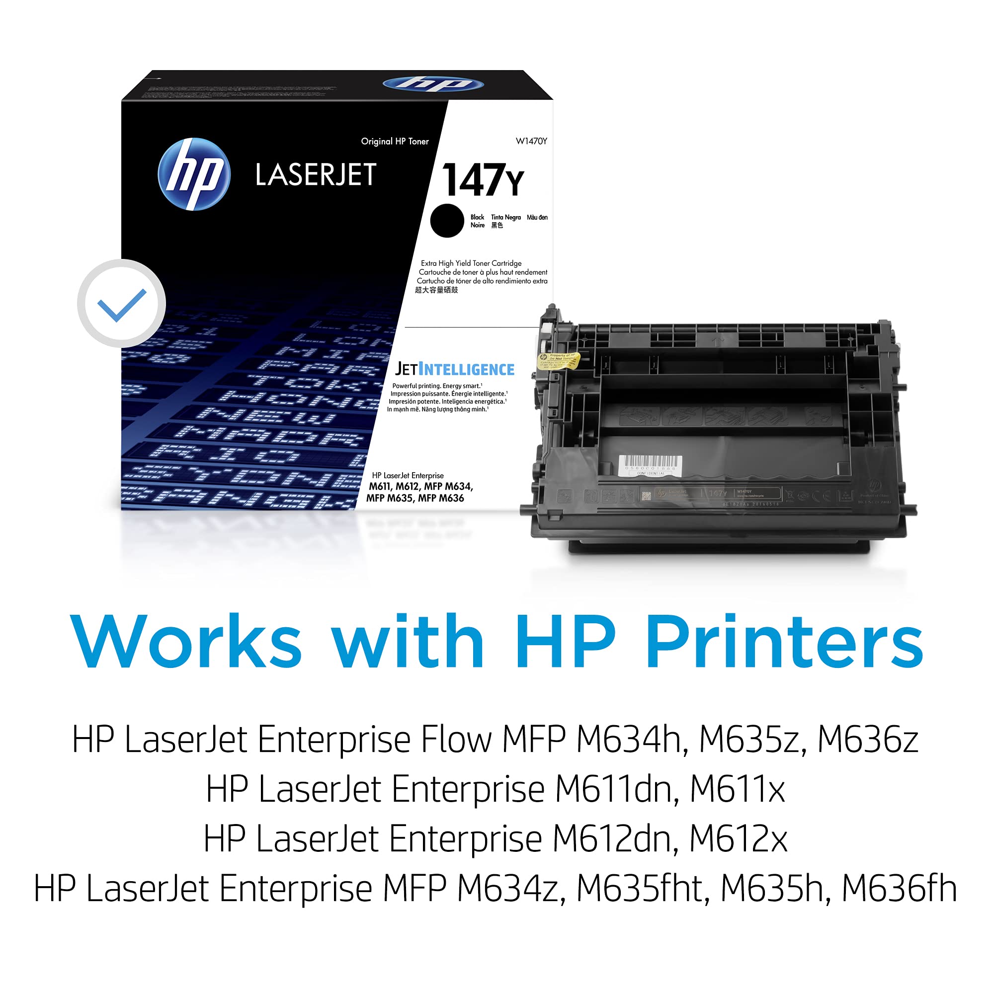 HP 147Y Black LaserJet Toner Cartridge 42.000 pages