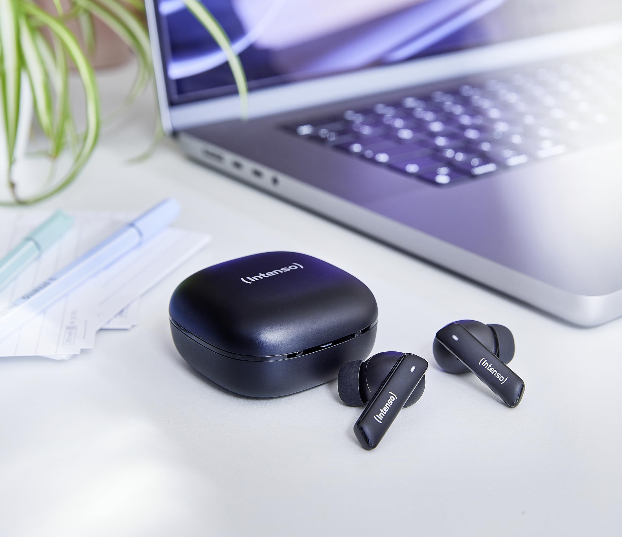 INTENSO Ecouteurs BUDS PRO sans fil, noir
