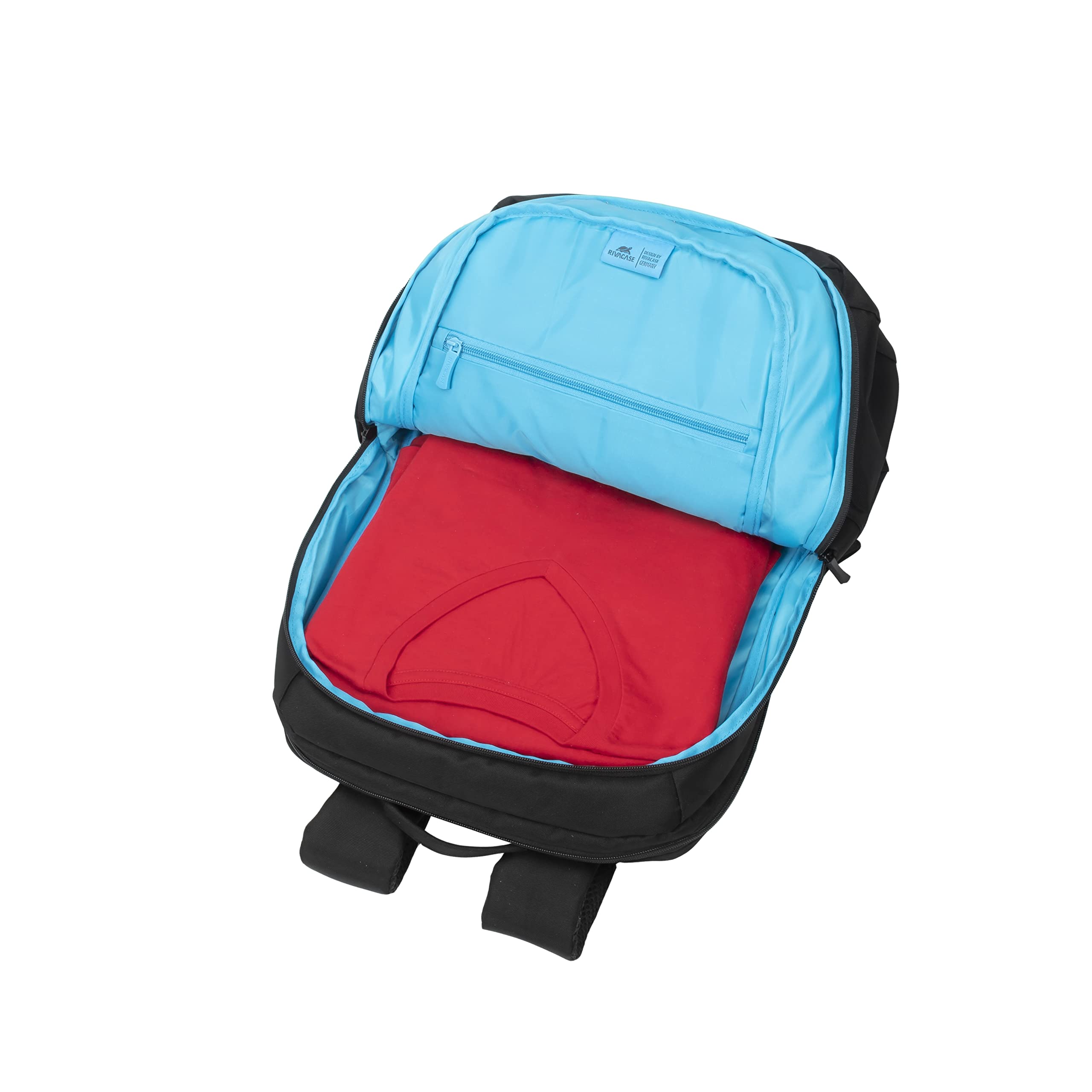 Sac à dos 17,3" Bande réfléchissante Polyester ECO noir dépe
