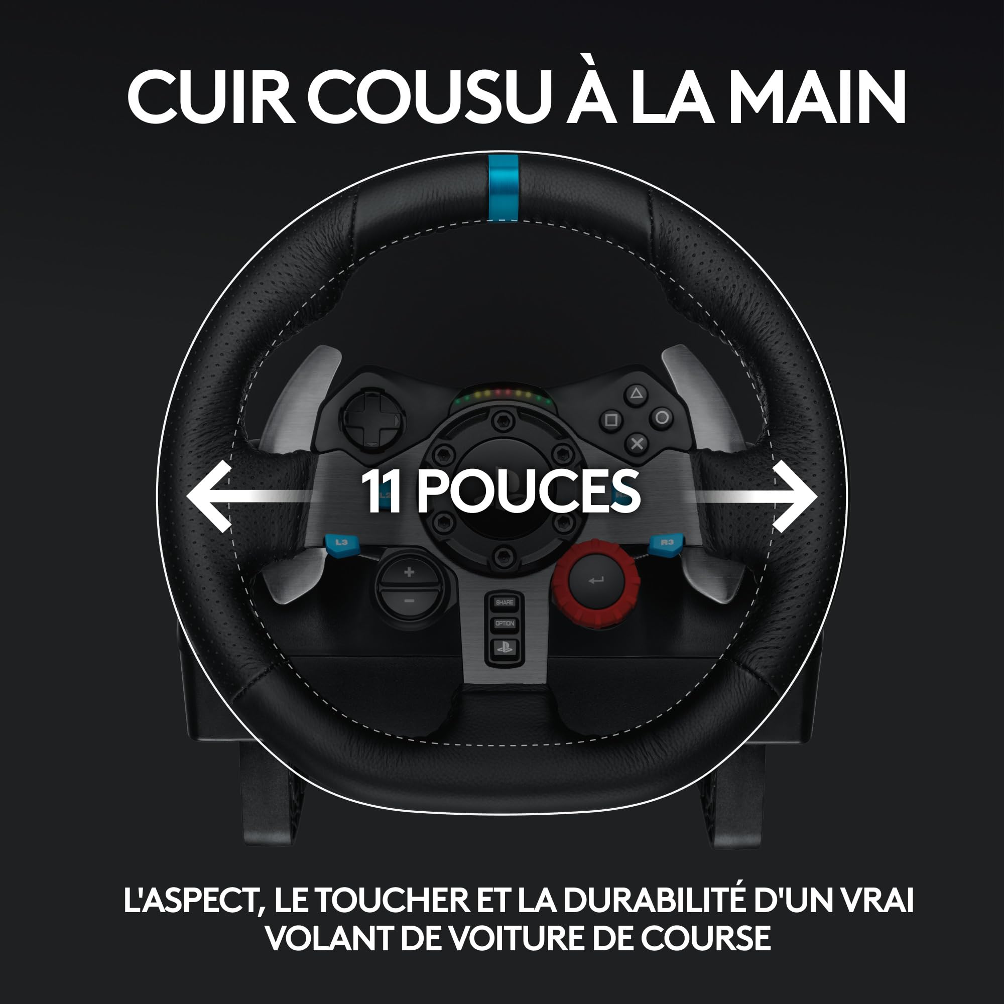 LOGITECH G29 Driving Force Wheel and pedals set wired for Sony PlayStation 3 Sony PlayStation 4