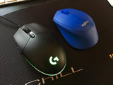 LOGITECH M280 Mouse right-handed optical 3 buttons wireless 2.4 GHz USB wireless receiver black