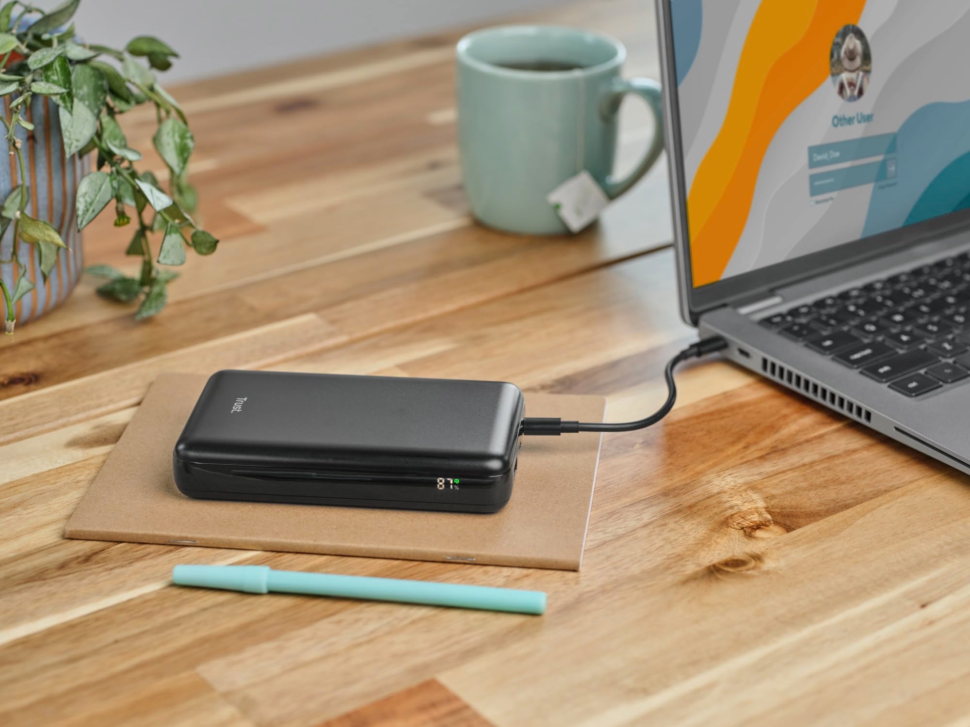 TRUST Powerbank LARO 100W USB-C pour ordinateur portable