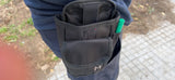 MOBILIS Étui pour ordinateur de poche Holster + Ceinture Nylon 1680D - Taille M