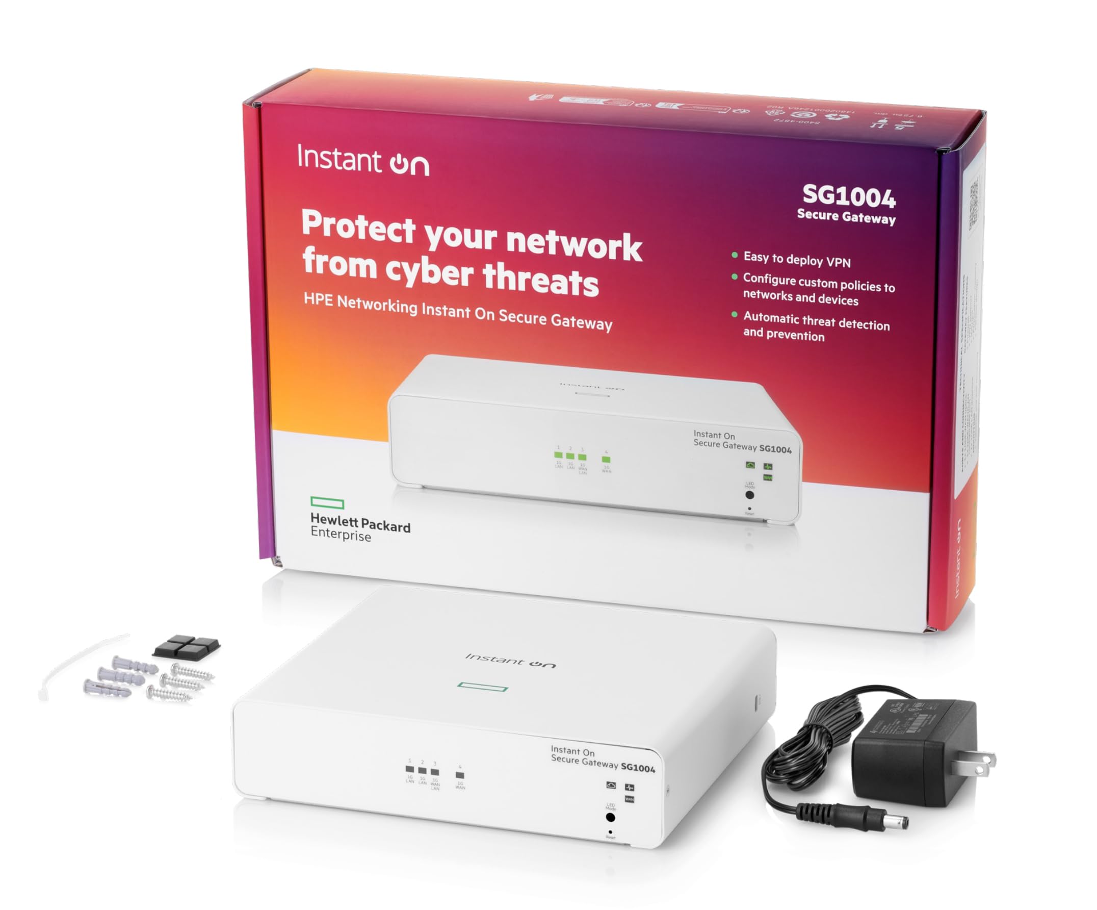 HPE Networking Instant On Secure Gateway 4-port Gigabit SG1004 EU en