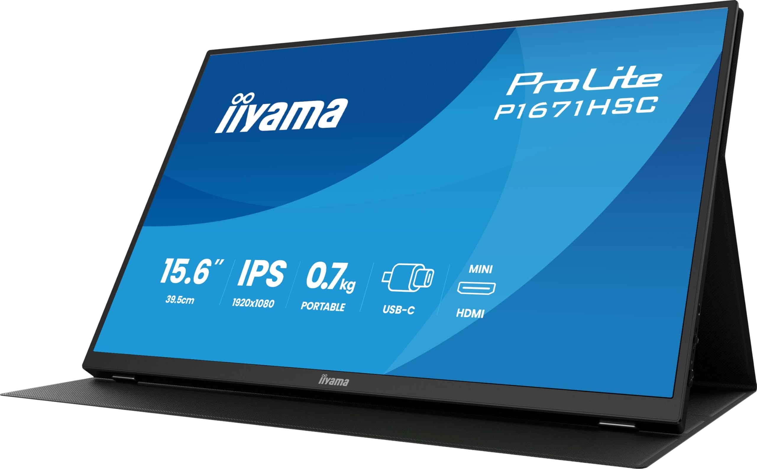 iiyama P1671HSC-B1 15.6" Portable Monito