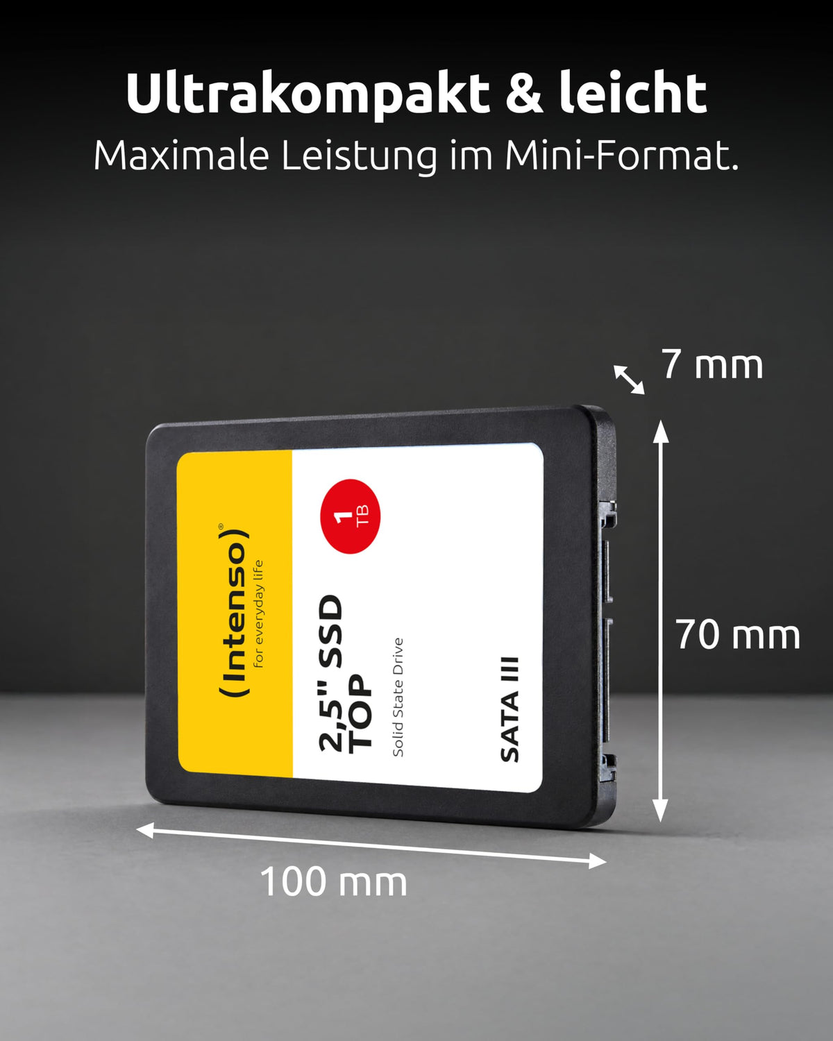 INTENSO TOP - Disque SSD - 1 To- SATA 6Gb/s