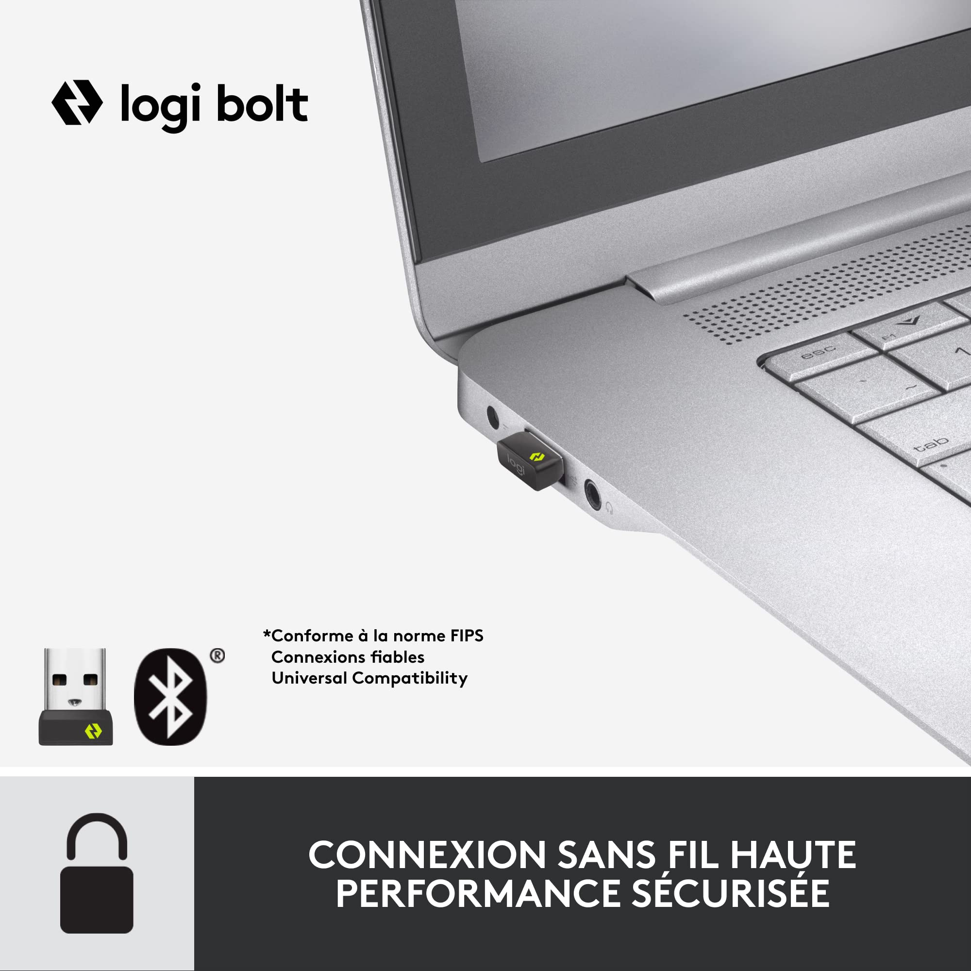 LOGITECH Signature MK650 Combo for Business - OFFWHITE - (FRA) - CENTRAL