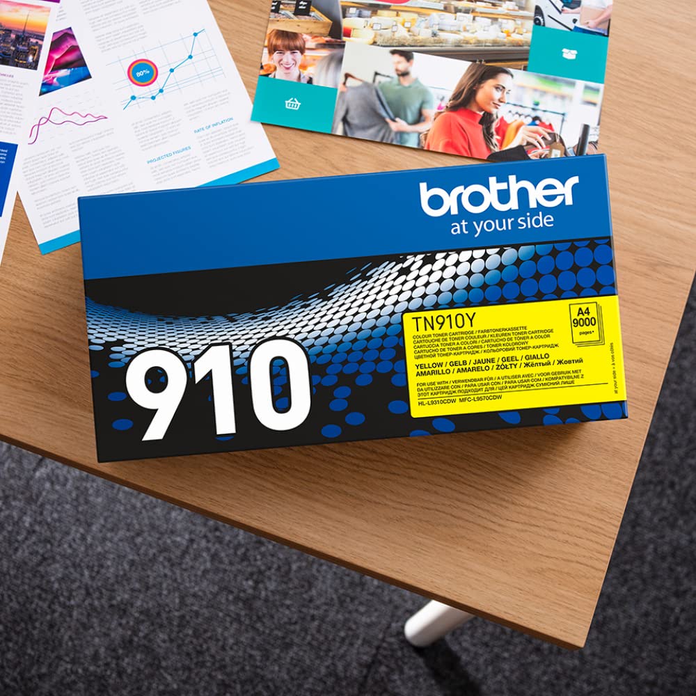 BROTHER Toner jaune pour 9000 pages pour HL-L9310CDW,MFC-L9570CDW