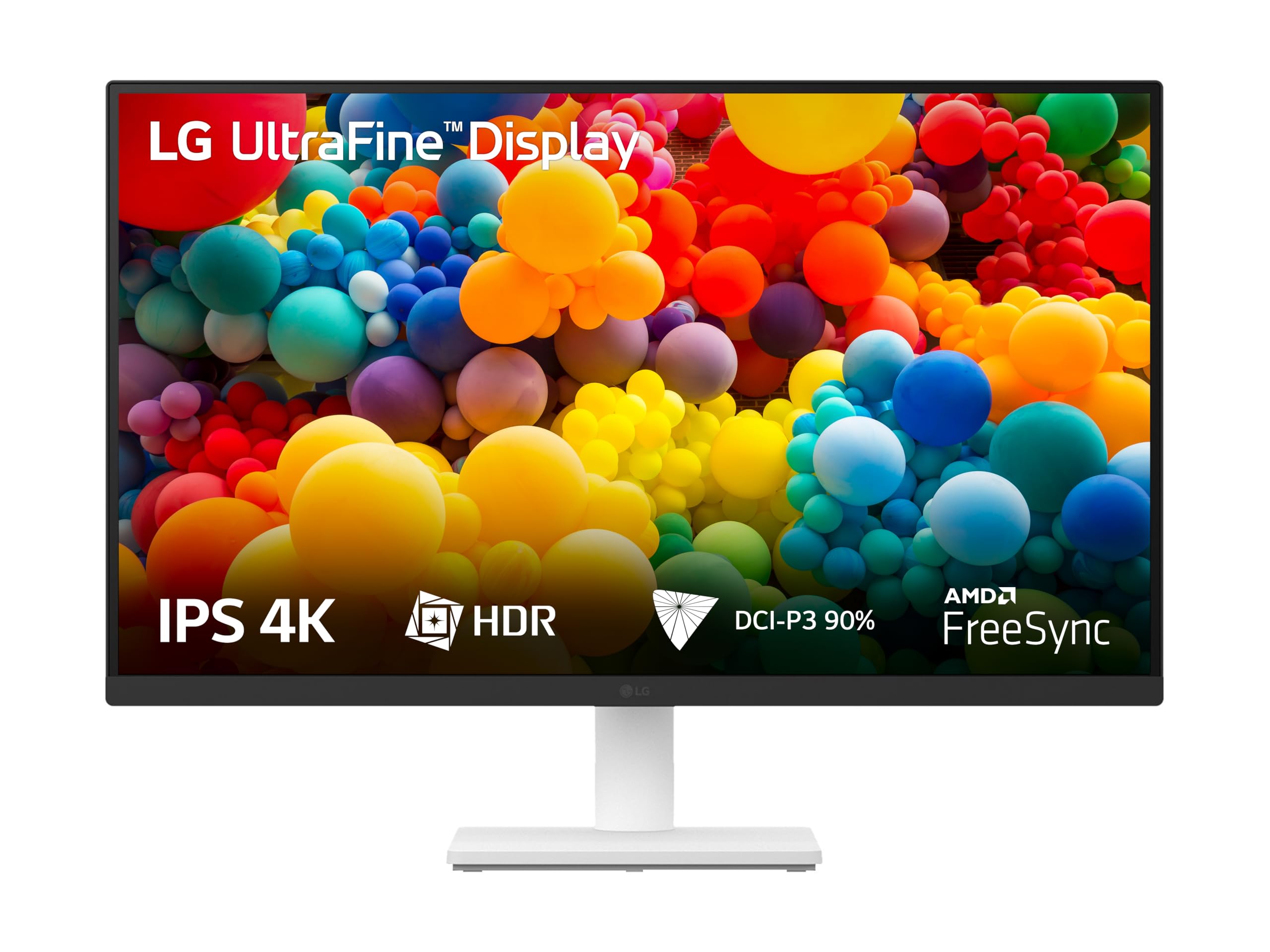 "LG 27US500-W écran plat de PC 68,6 cm (27"") 3840 x 2160 pixels 4K Ultra HD LCD Blanc"
