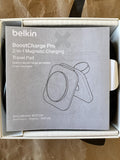 BELKIN BOOST CHARGE PRO 2in1 Folding Travel Wireless Charging Pad with Qi2 Magnetic 15w