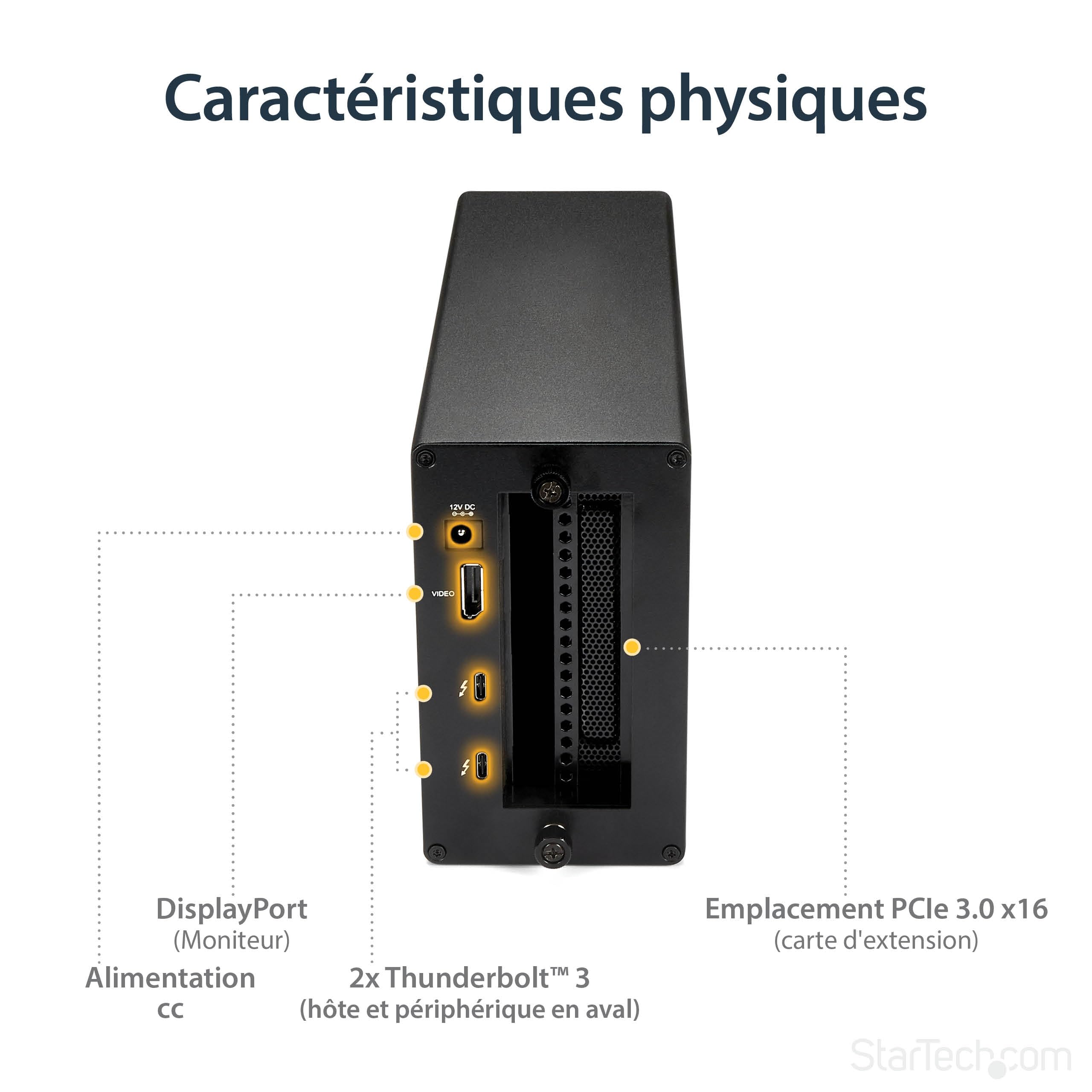 Expansion Chassis Thunderbolt 3 PCIe DP