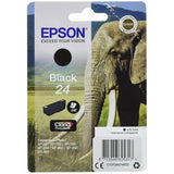 EPSON 5LB 24 ink cartridge black standard capacity 5.1ml 240 pages 1-pack RF-AM blister w/s