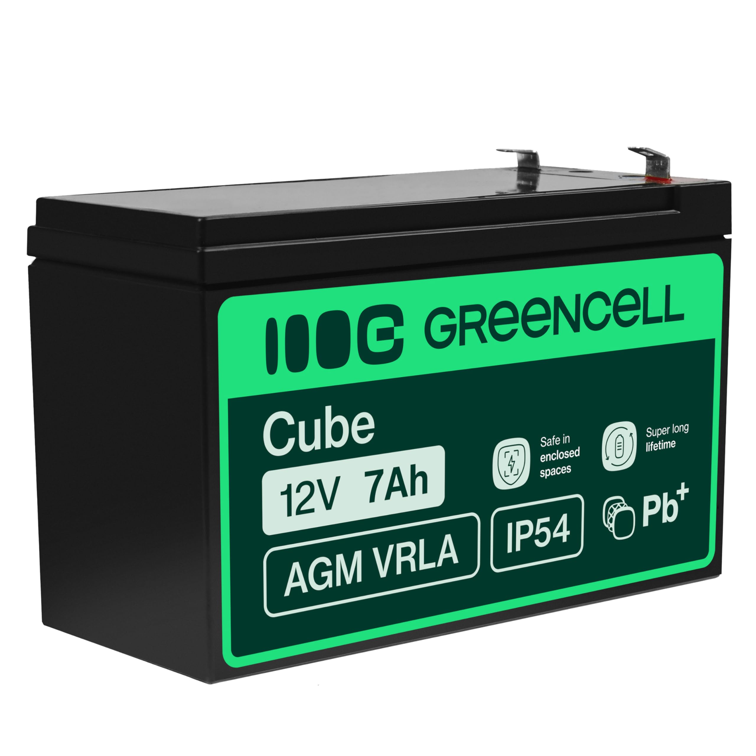 Green Cell AGM04 Batterie de l'onduleur Sealed Lead Acid (VRLA) 12 V 7 Ah