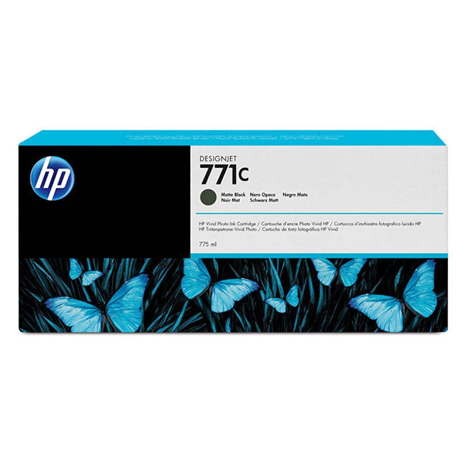 HP 771C original Ink cartridge B6Y07A matte black standard capacity 775ml 1-pack
