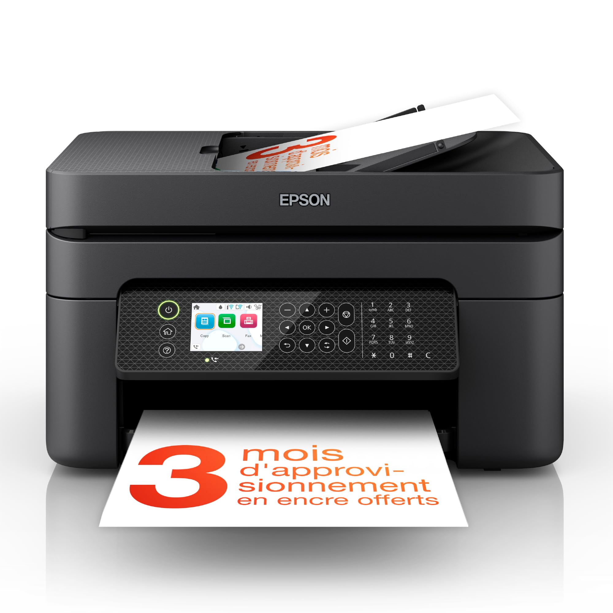 EPSON WorkForce WF-2950DWF MFP colour ink-jet 216x297mm A4 10ppm print 100 sheets USB 2.0 Wi-Fi