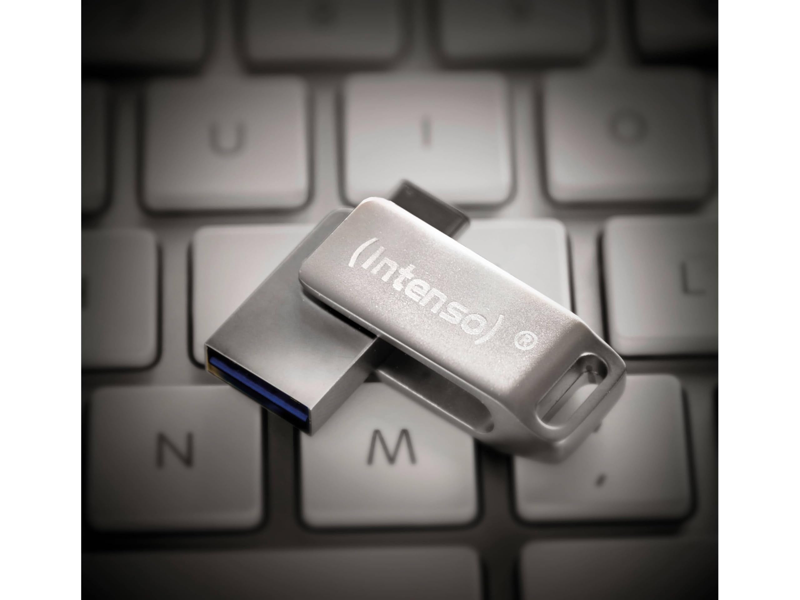 INTENSO Clé USB 3.0/USB 3.1 Type C cMobile Line - 128 Go