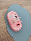 TRUST Souris sans fil PUCK Ultra-plate rechargeable - Rose
