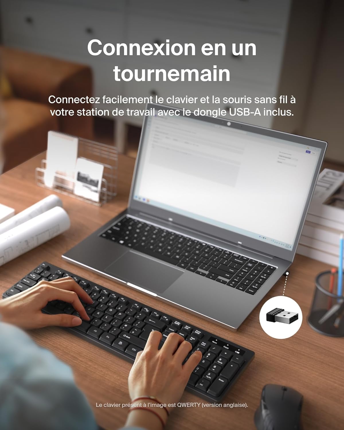 BELKIN Wireless Keyboard and Mouse (FR)