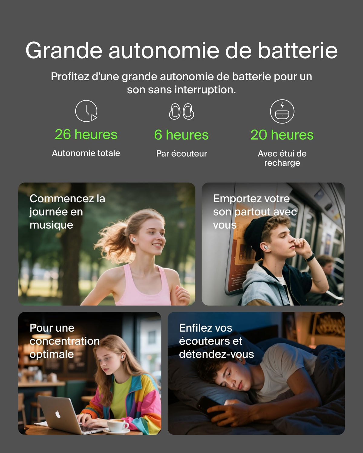 BELKIN SoundForm Anywhere True Wireless Earbuds Cream