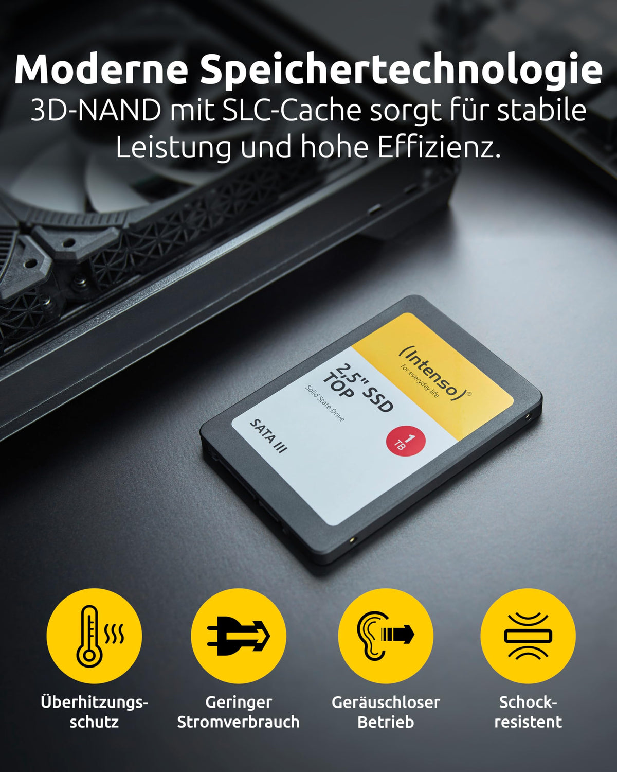 INTENSO TOP - Disque SSD - 1 To- SATA 6Gb/s