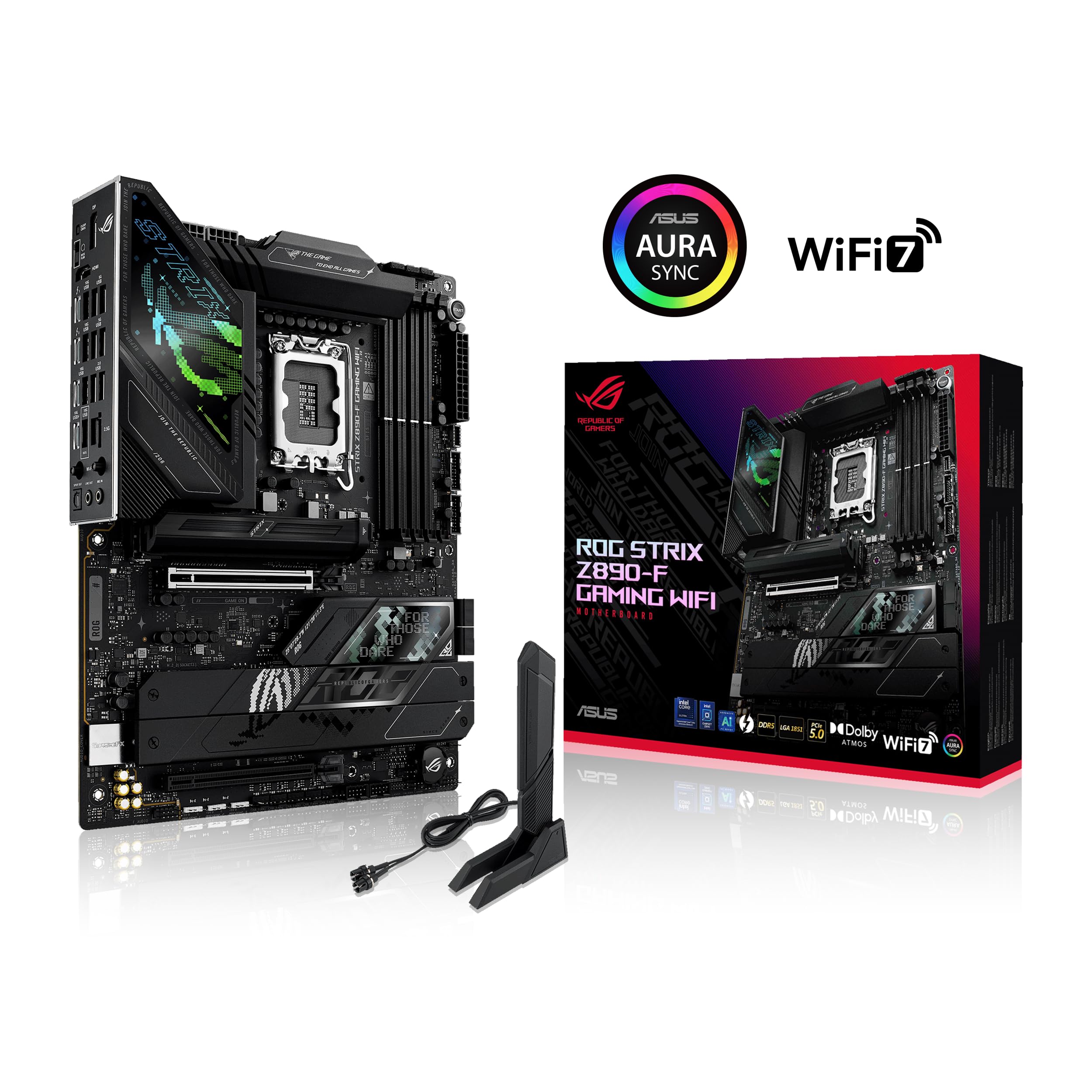 ASUS ROG STRIX Z890-F GAMING WIFI LGA1851 DDR5 ATX MB