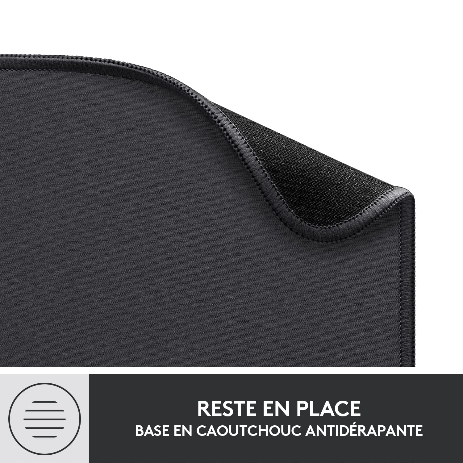 LOGITECH Desk Mat Studio Series Mouse pad graphite