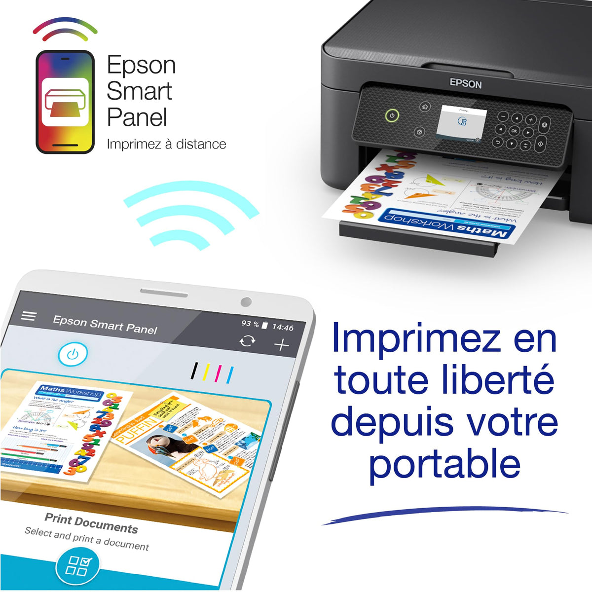 EPSON Expression Home XP-4200 MFP colour inkjet A4 10ppm Print 100sheets USB Wi-Fi Black
