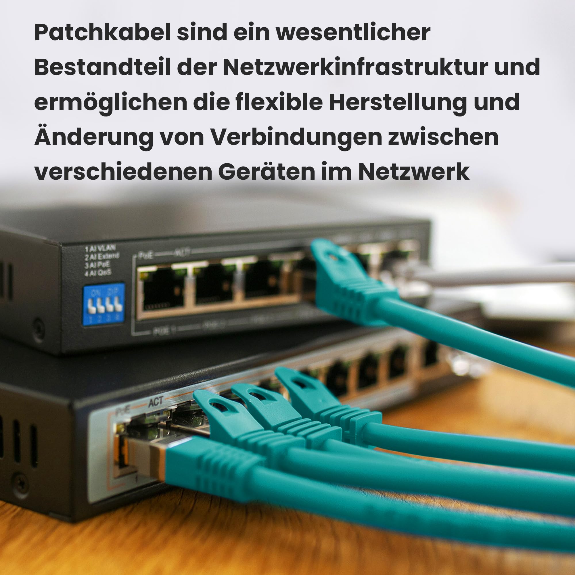 Extralink EX.7706 câble de réseau Vert Cat6 F/UTP (FTP)