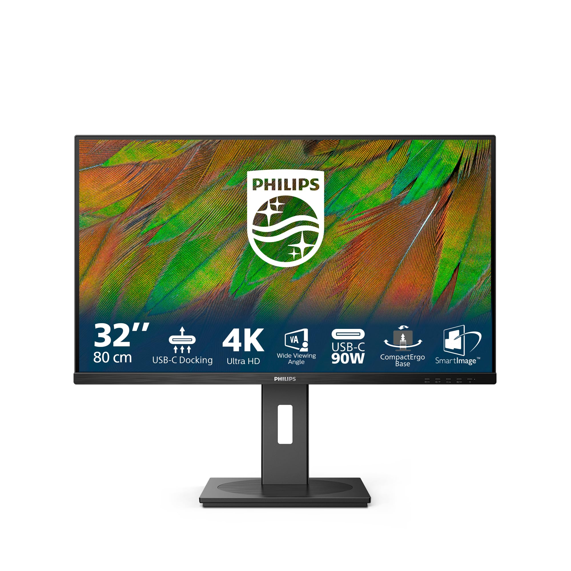 PHILIPS 32B1U3900/00 Ecran 31.5p UHD LED 16:9 VA 60Hz 2xHDMI 2.0 DP 1.4 UBS-C