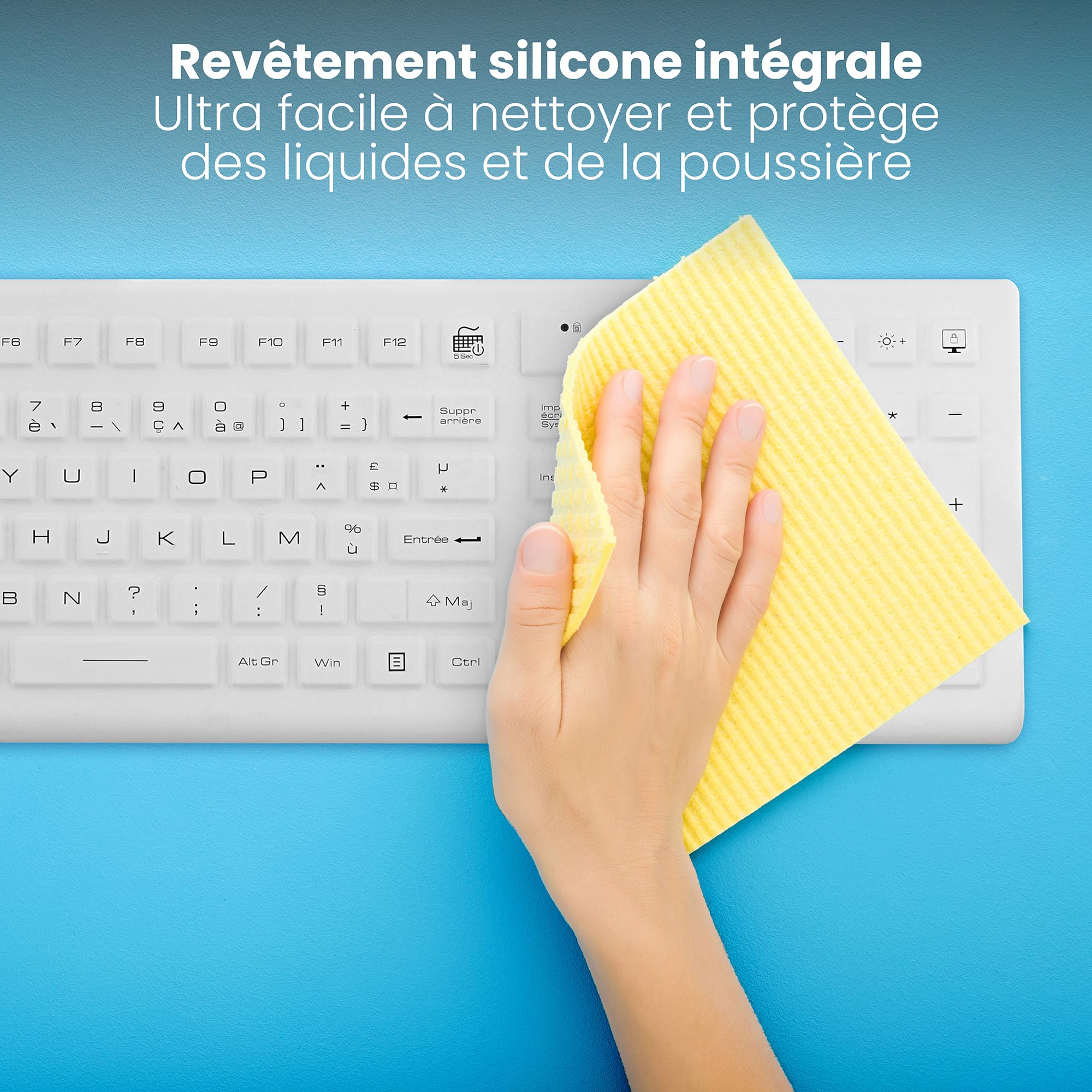 TNB Clavier filaire médical IP68