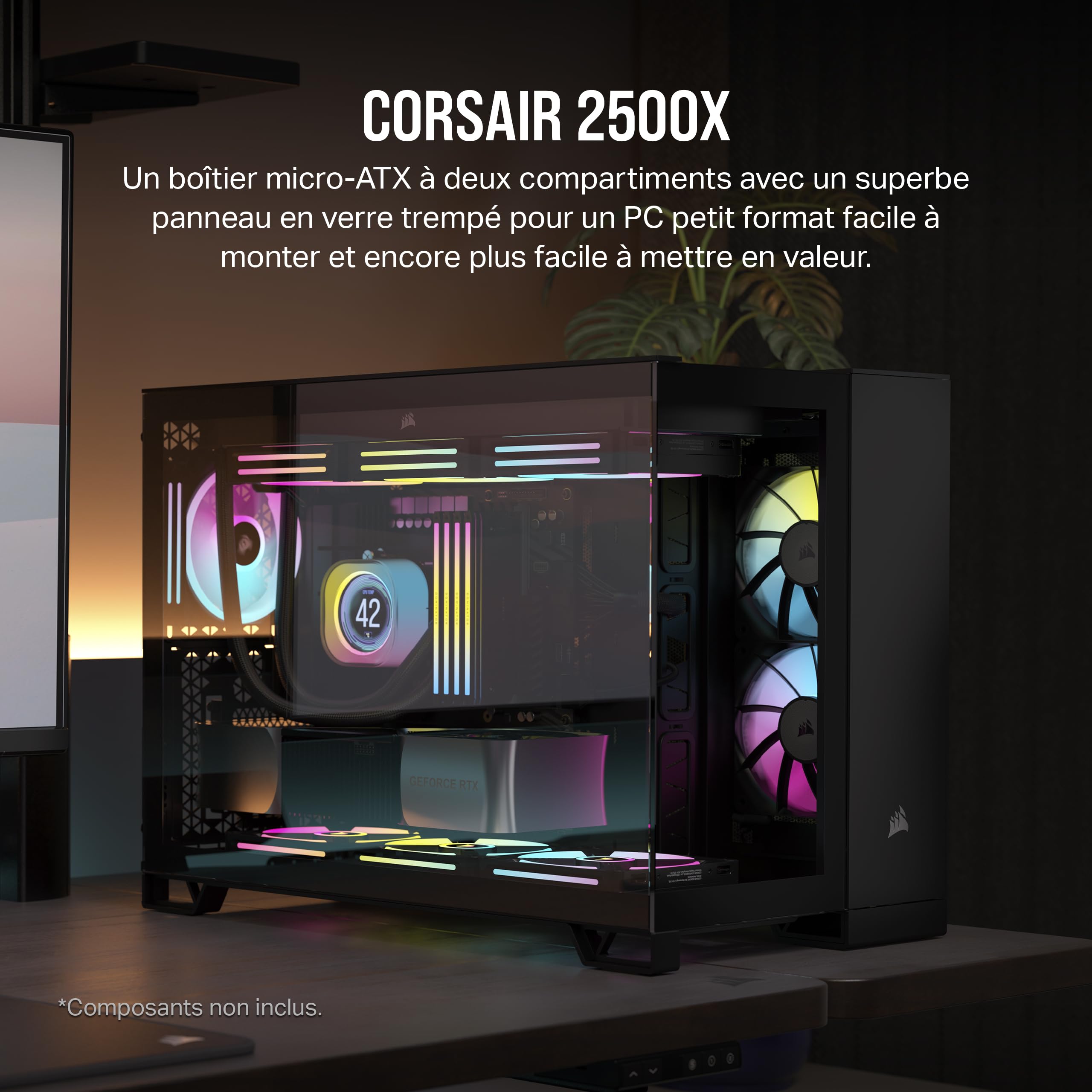 Corsair 2500X Midi Tower Noir