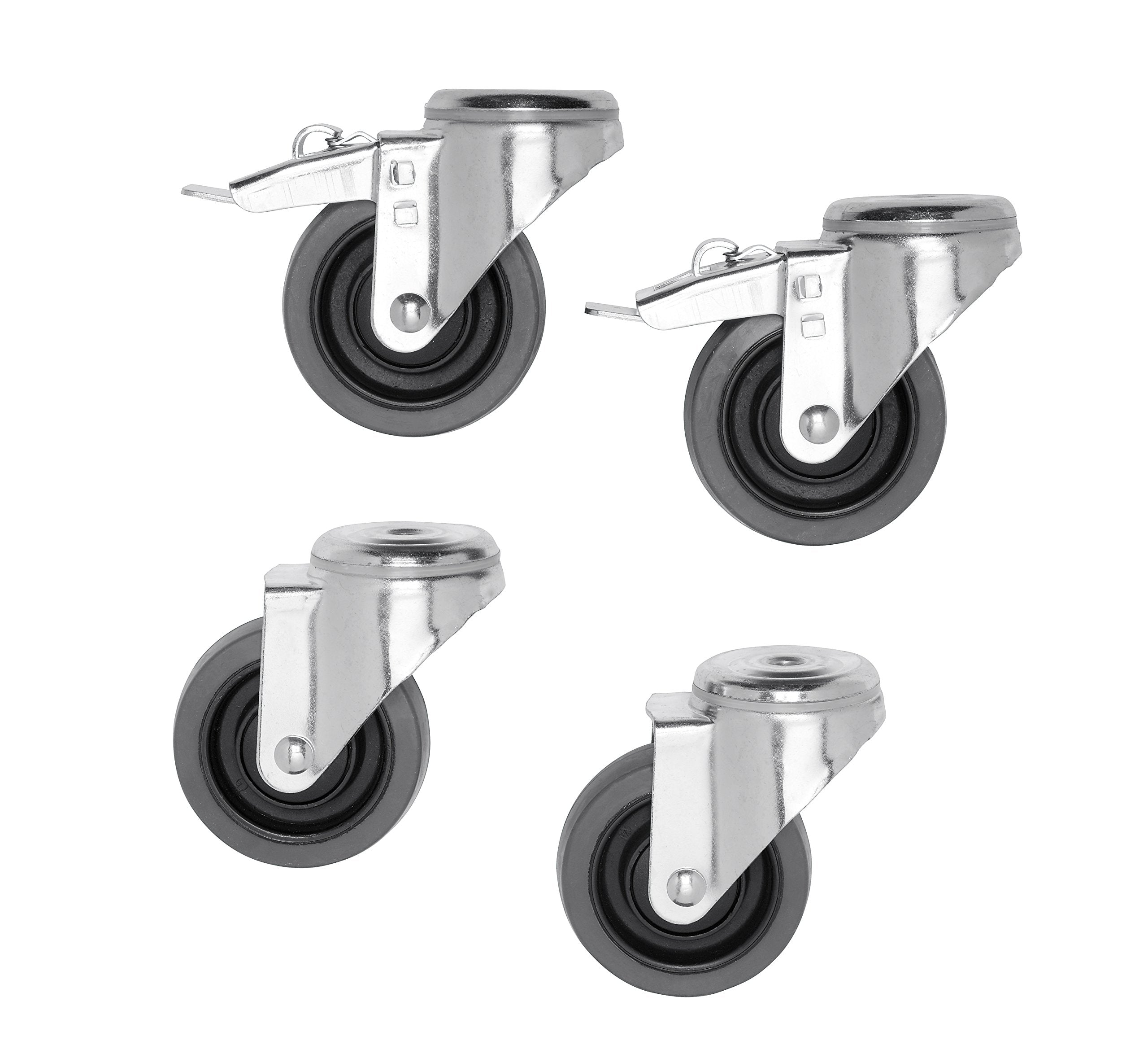 Wheels Heavy Duty Silver/Black