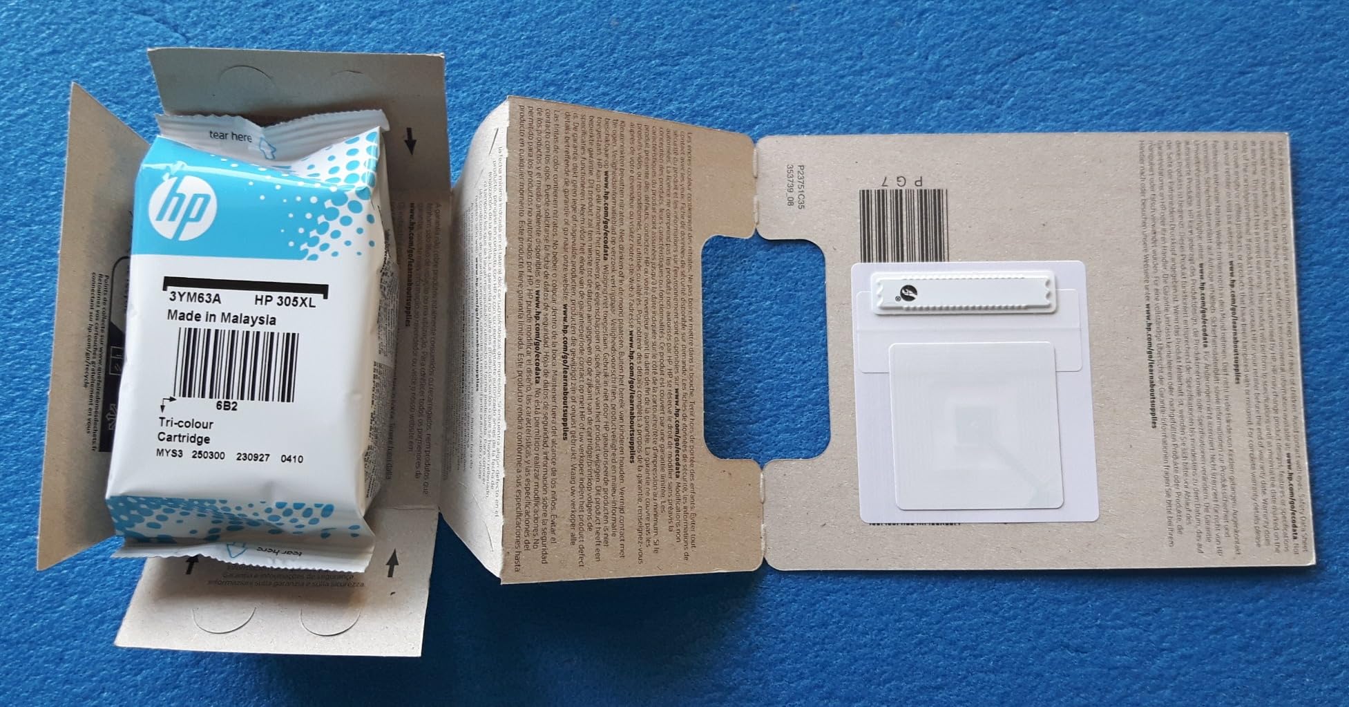 HP 305XL High Yield Tri-color Original Ink Cartridge