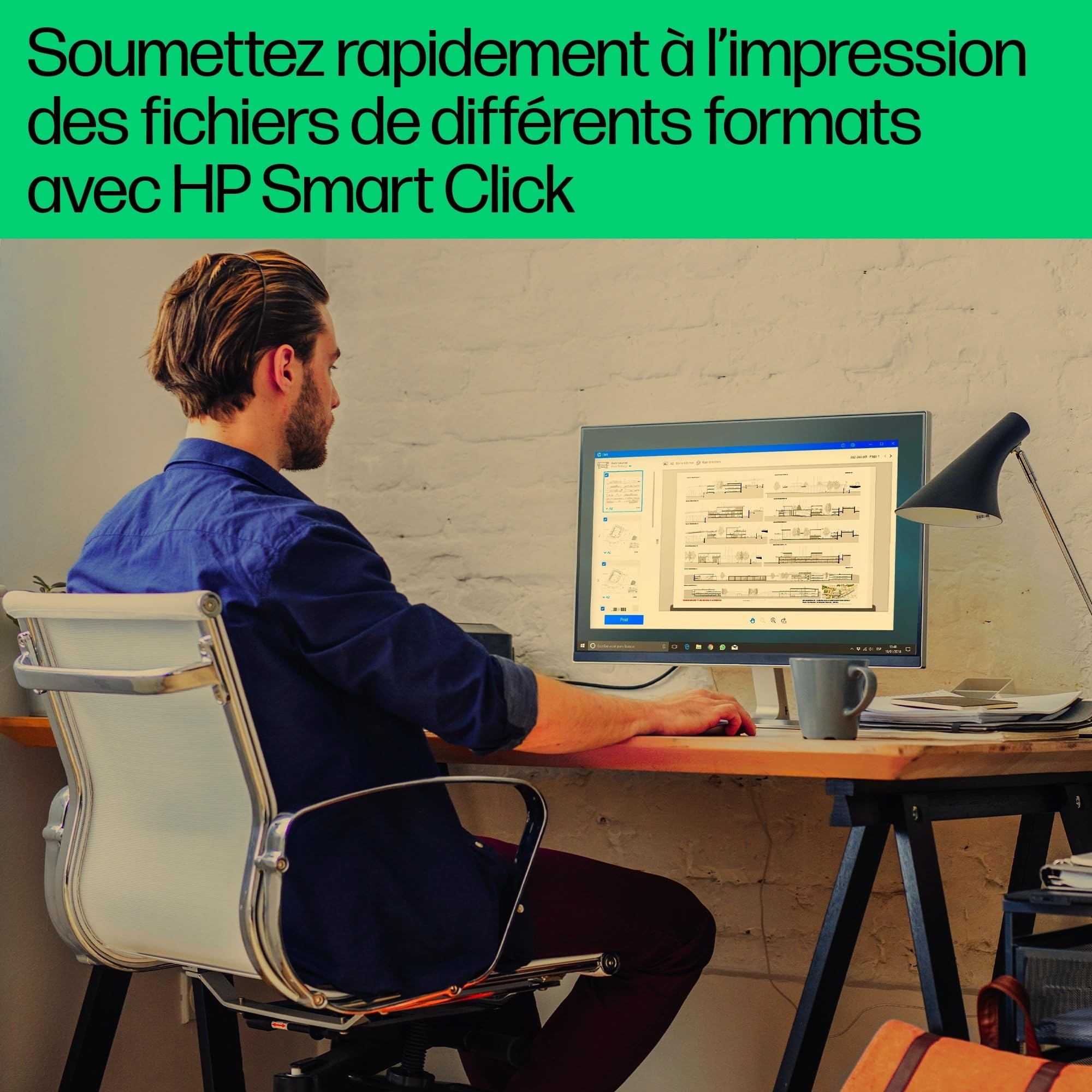 HP Officejet Pro 9730e WideFormat All-in-One MFP colour ink A3 18ppm Copy 22ppm Print 250sheets USB LAN Imprimante Wi-Fi Bluetooth