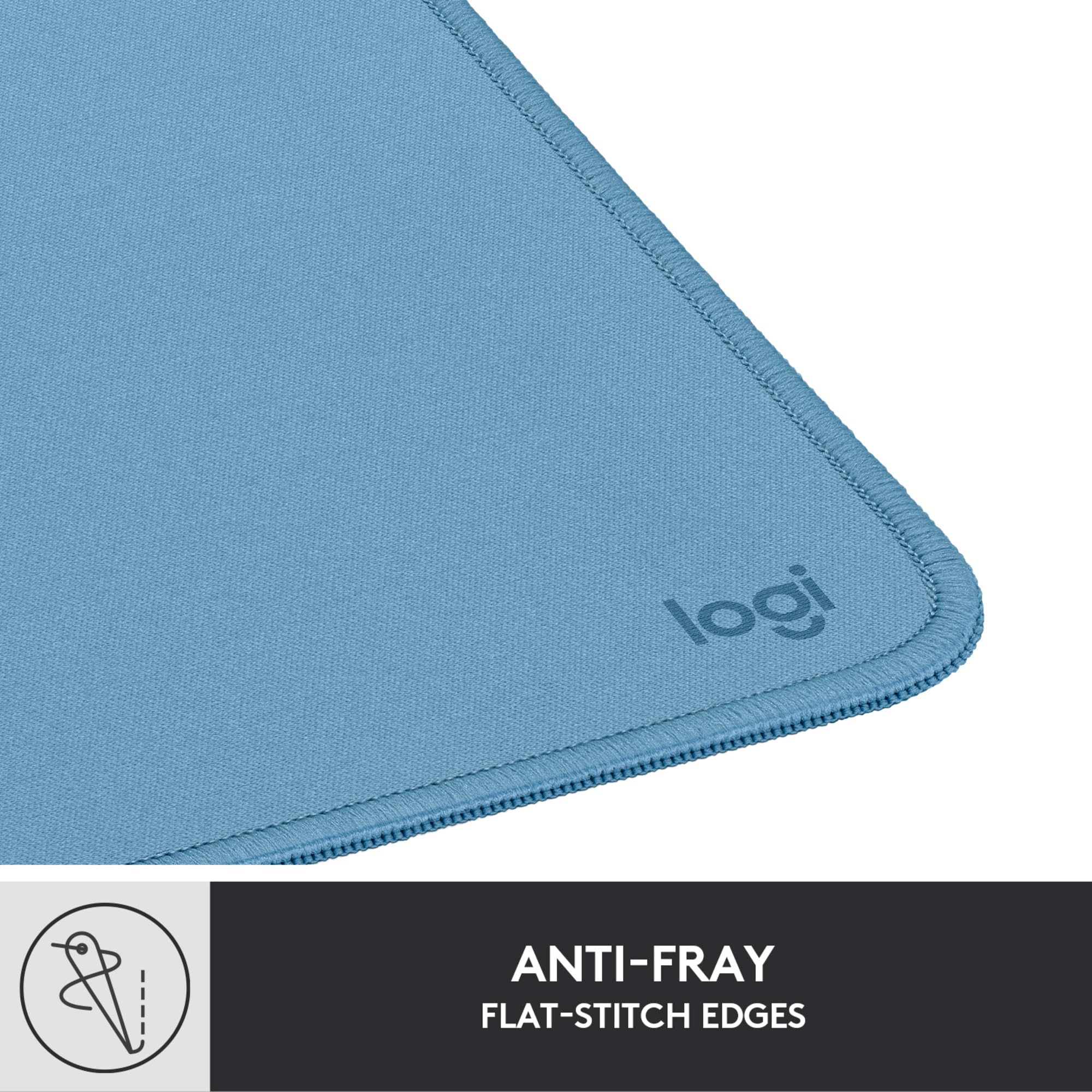 LOGITECH Desk Mat Studio Series Mouse pad blue grey