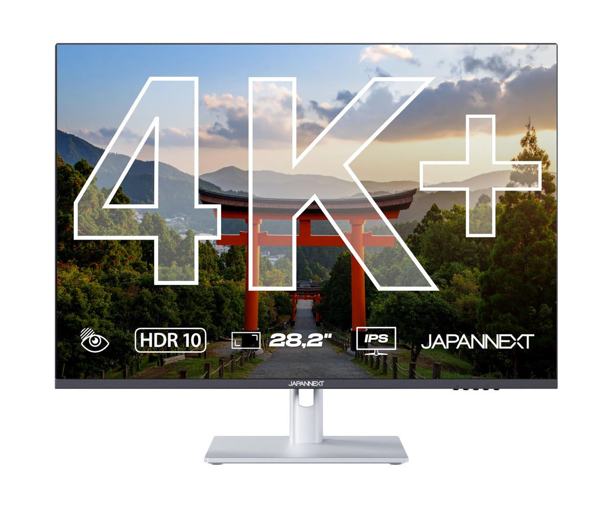 JAPANNEXT - Écran LCD - 28.2p - 3840x2560 4K 60 Hz - IPS - 5 ms - Garantie 3 ans